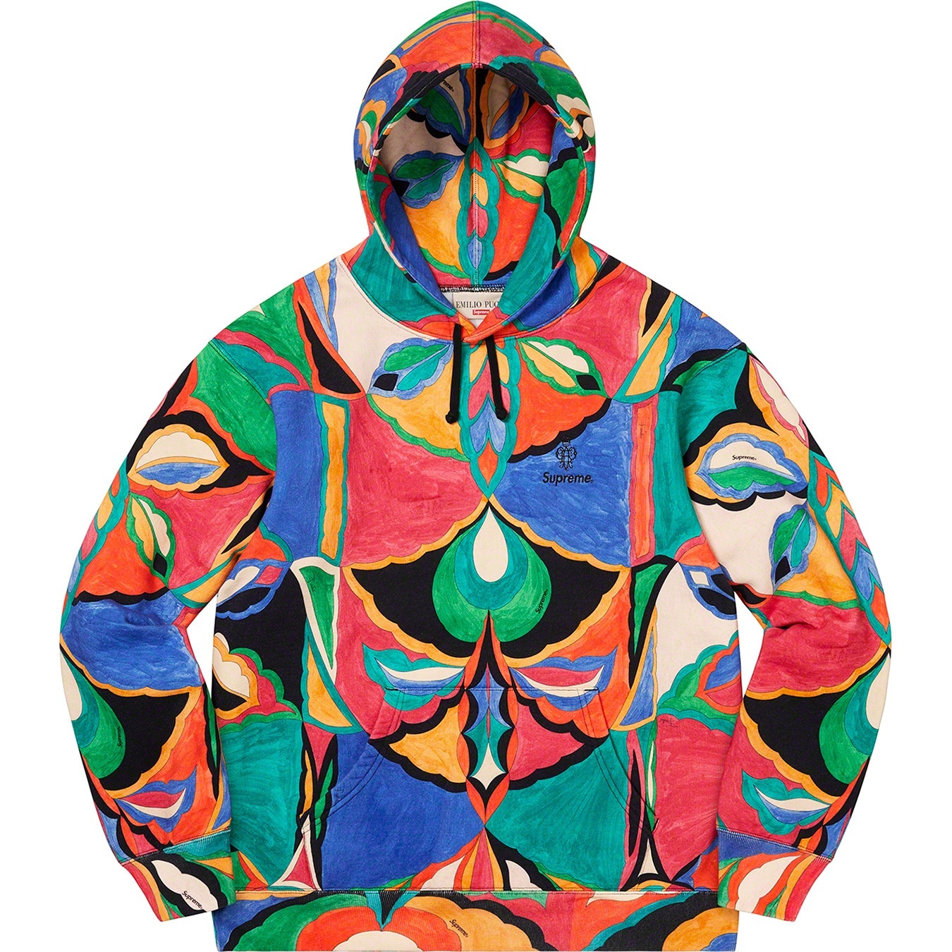Supreme®/Emilio Pucci® Hooded Sweatshirt view 2